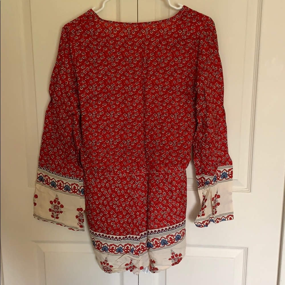 Gorgeous boho bell sleeve romper - Picture 5 of 5